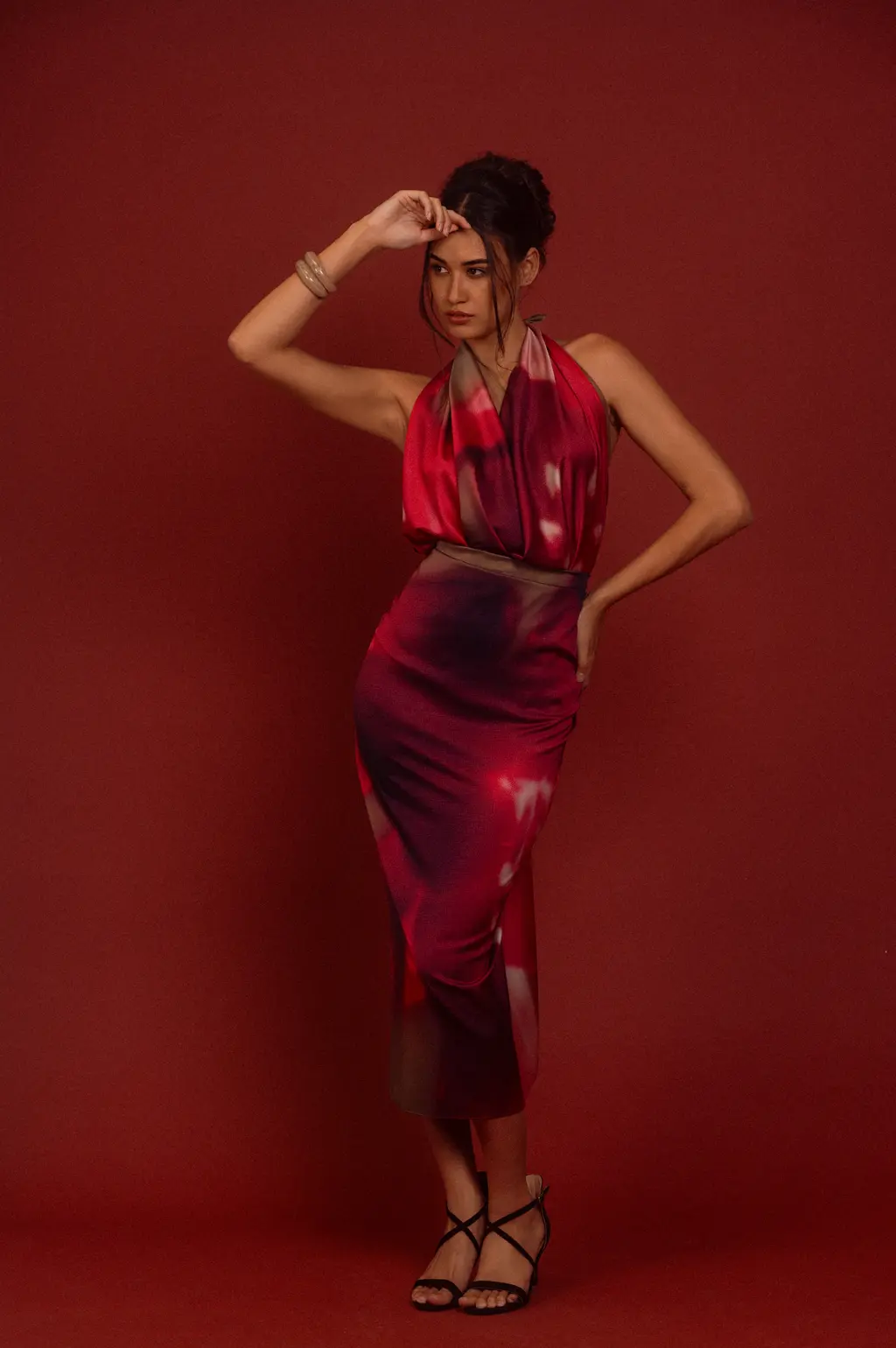 Long pareo Lys Olive