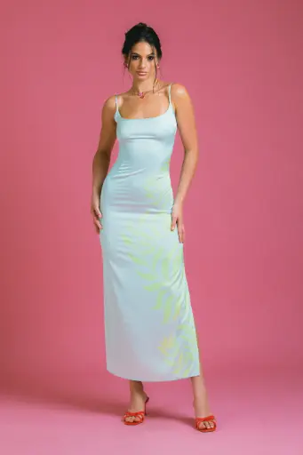 Long Dress - Teumere Baby Blue